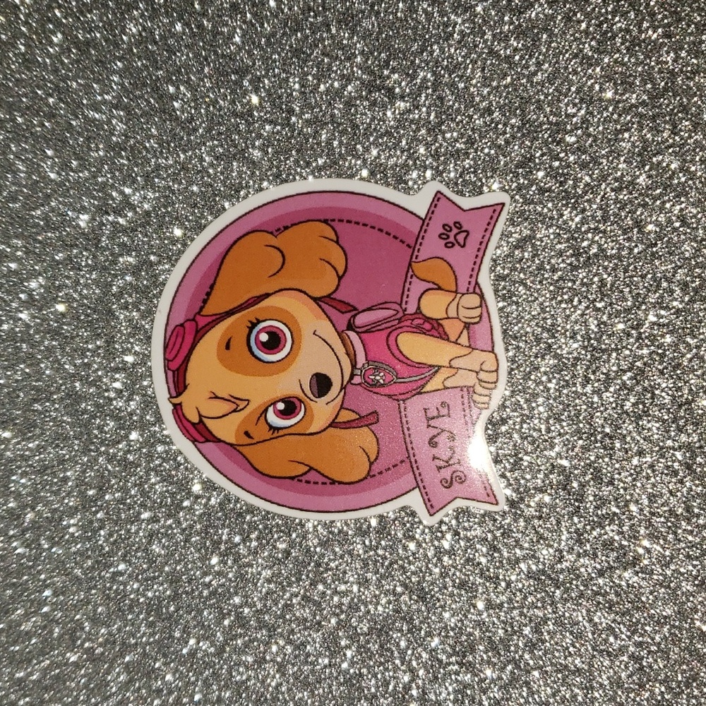 NICKELODEON PAW PATROL waterproof sticker SKYE